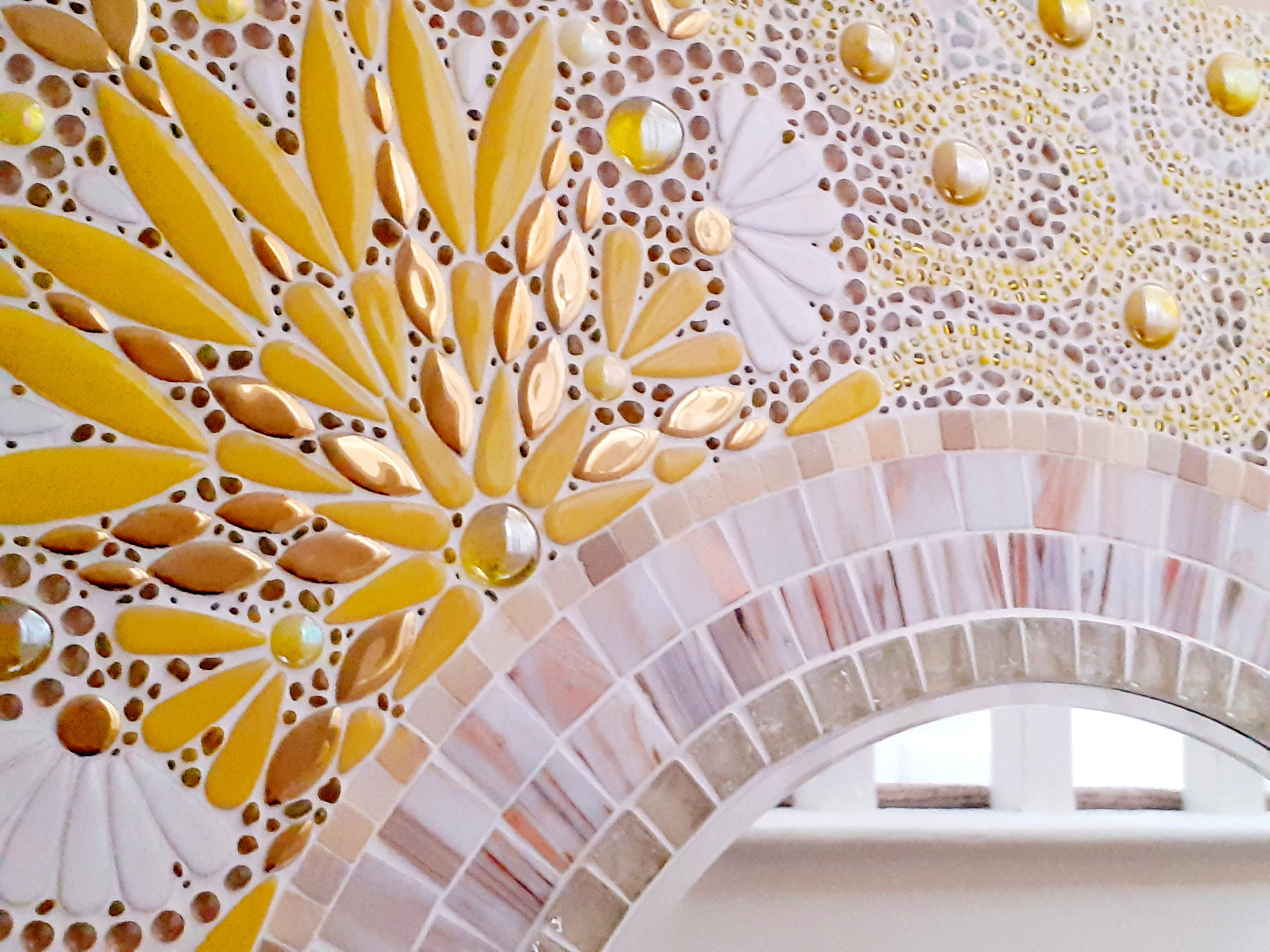 SALE Mosaic Wall Mirror/art Eternity Where the Sun Meets Etsy UK