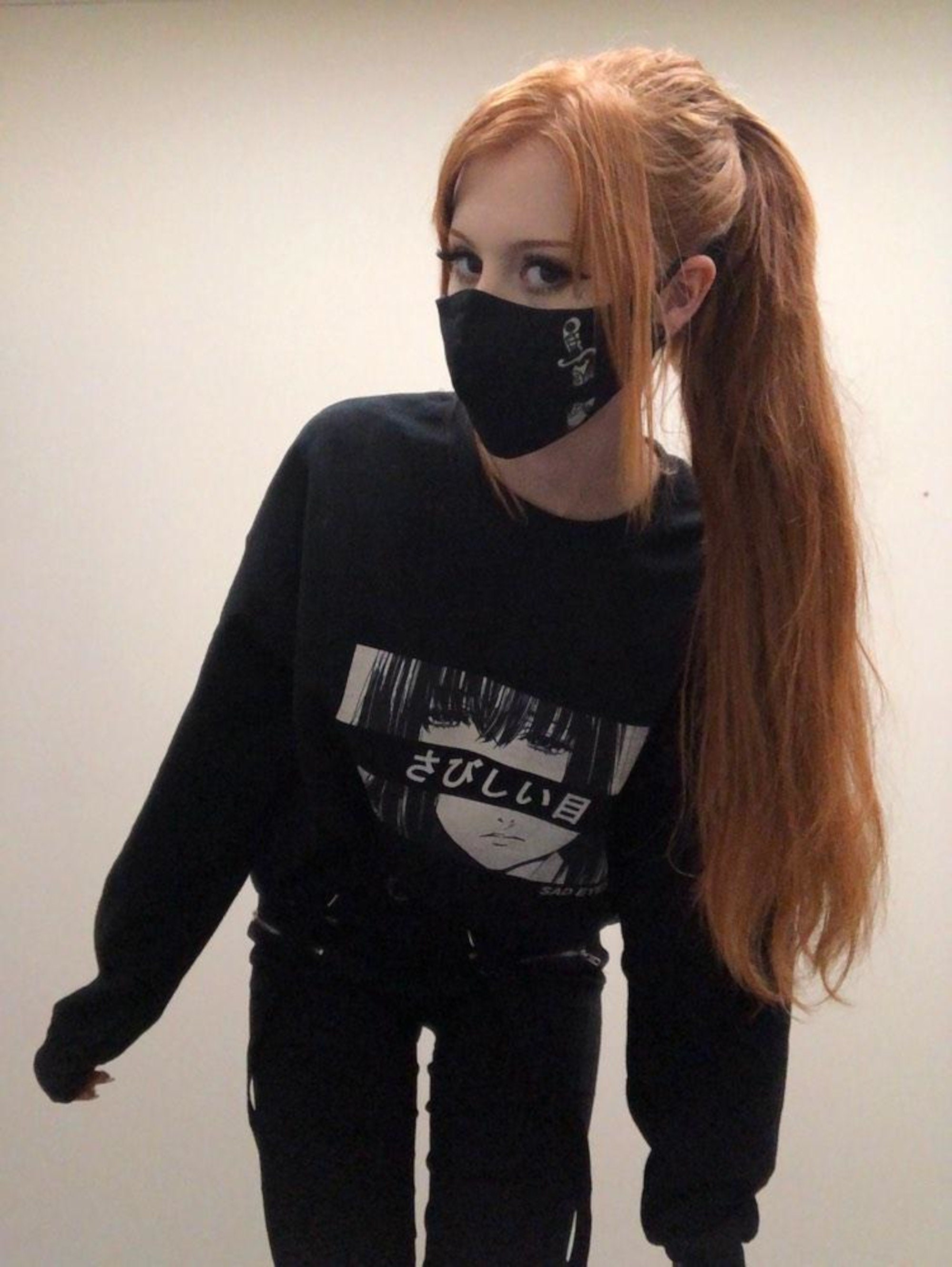 A10 Kawaii Kleidung Anime Hoodie Cute Pullover Kawaii Goth Clothes e Girl Vintage Y2k Aesthetic Tops 