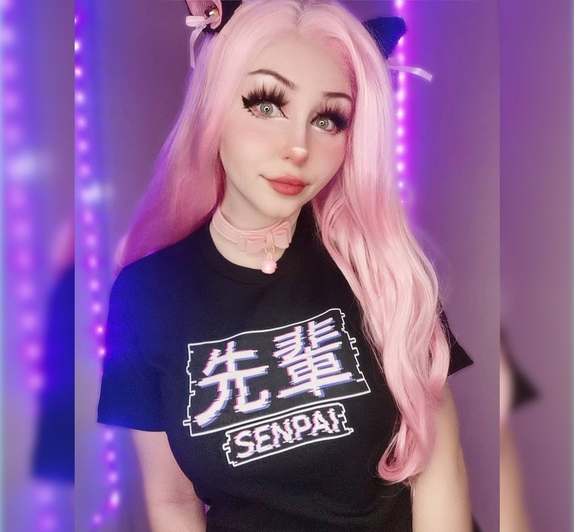 Pastel Goth Vaporwave Senpai Anime Shirt Yami Kawaii Etsy