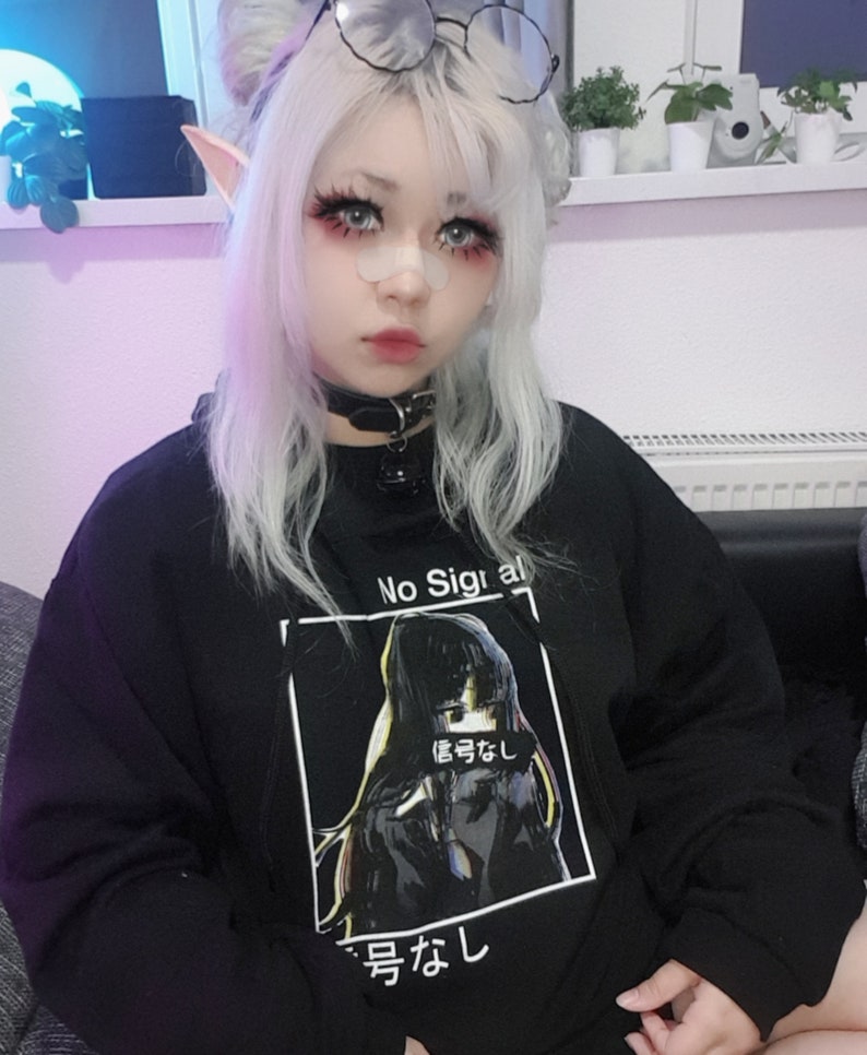 Vaporwave Hoodie Pastel Goth Clothing Vaporwave Aesthetic Etsy