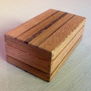 Handcrafted Wooden Keepsake, Trinket box or Jewelry Box