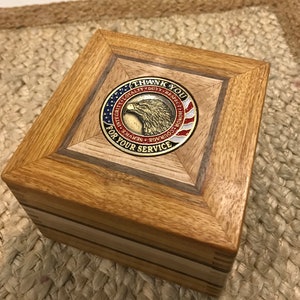 Military &quot;Thank You&quot; Box