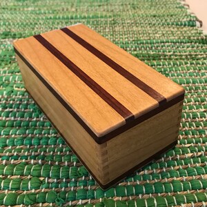 Handcrafted Keepsake, Jewelry or Trinket Box