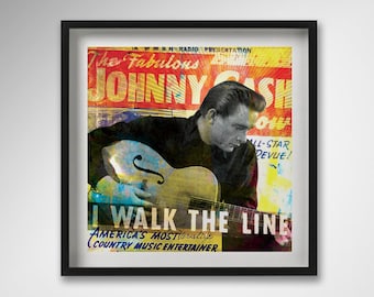 ELVIS PRESLEY Inspired Music Poster • Fine Art Print • Home Decor ...