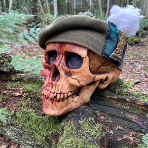 Hat Stand, Full Skull, Hat Rack, Hat Display