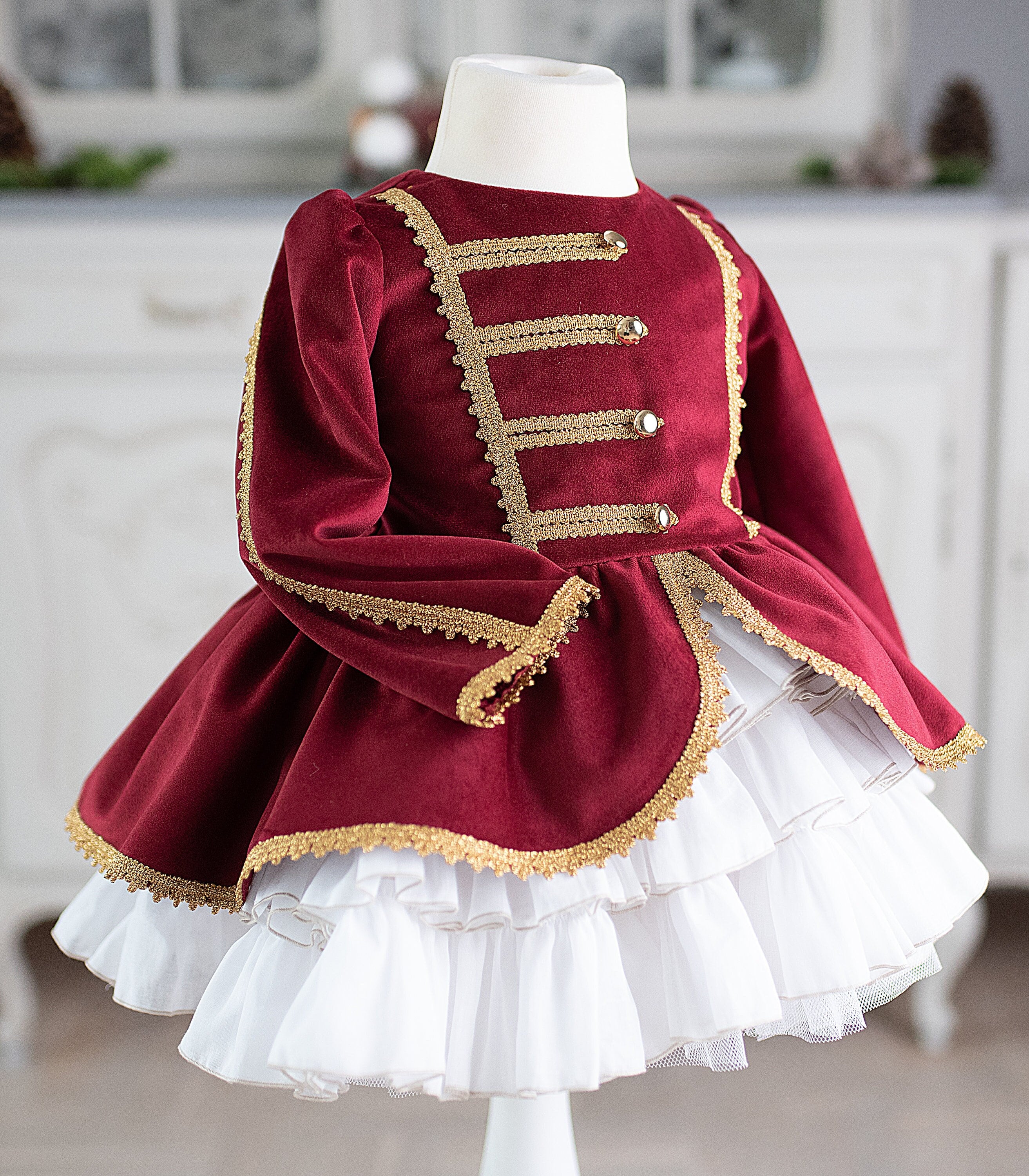 burgundy midi dress with sleeves Satin Long Size:UK 11 OOS-New Winter Formal Dresses, Designed