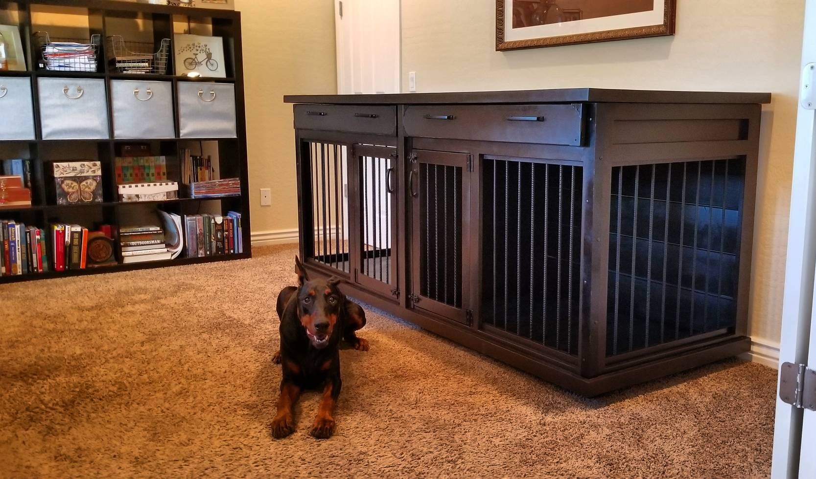 Canine CondoCustom Dog Kennel Etsy