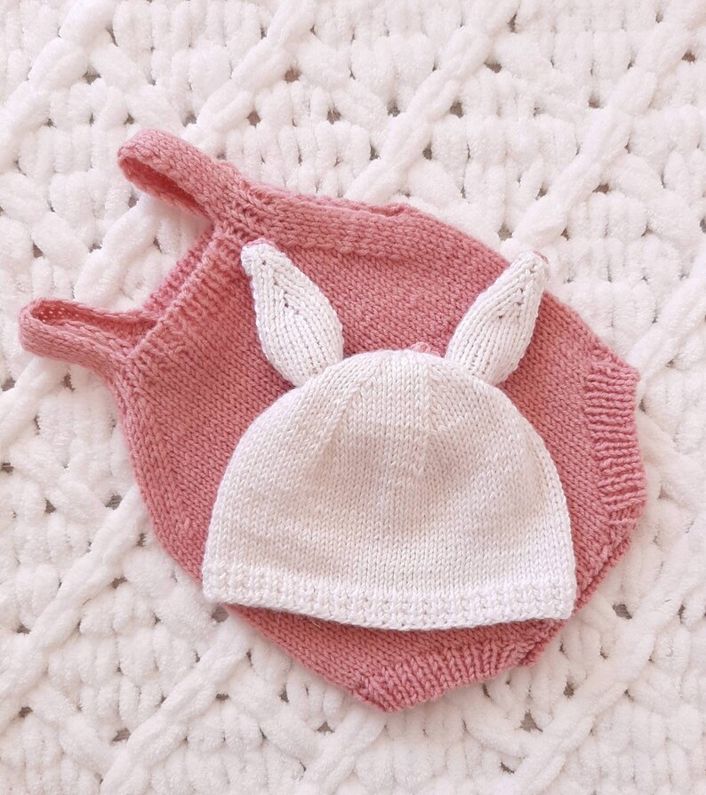 Newborn Girl Bunny Ears Hat, Baby Girl Shower Gift - Etsy