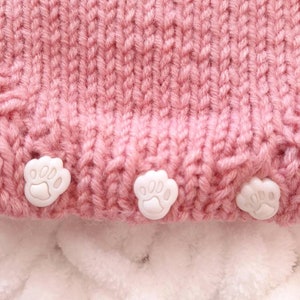 Newborn Girl Bunny Ears Hat, Baby Girl Shower Gift - Etsy