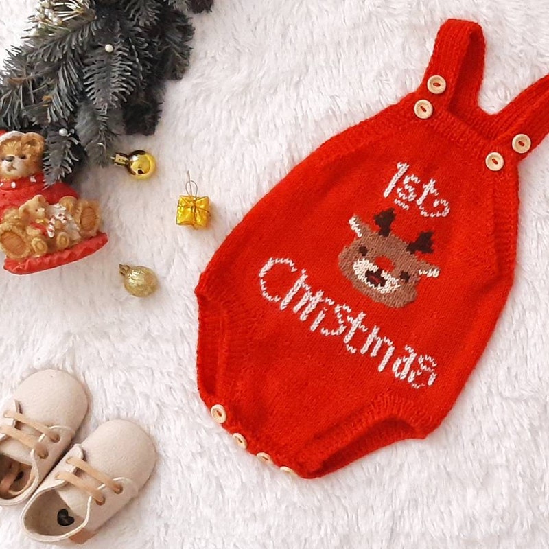 Baby Girl First Christmas Outfit - Etsy