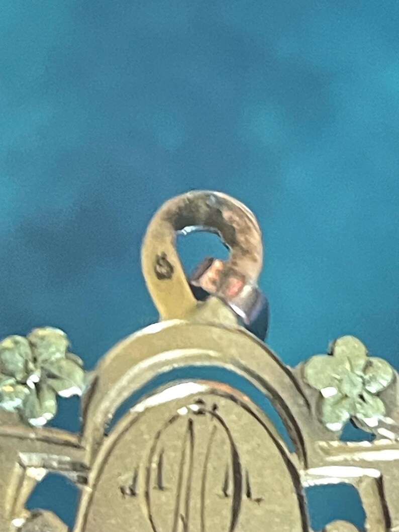 Antique 19th Century Medal in 18k Rose Gold Etsy