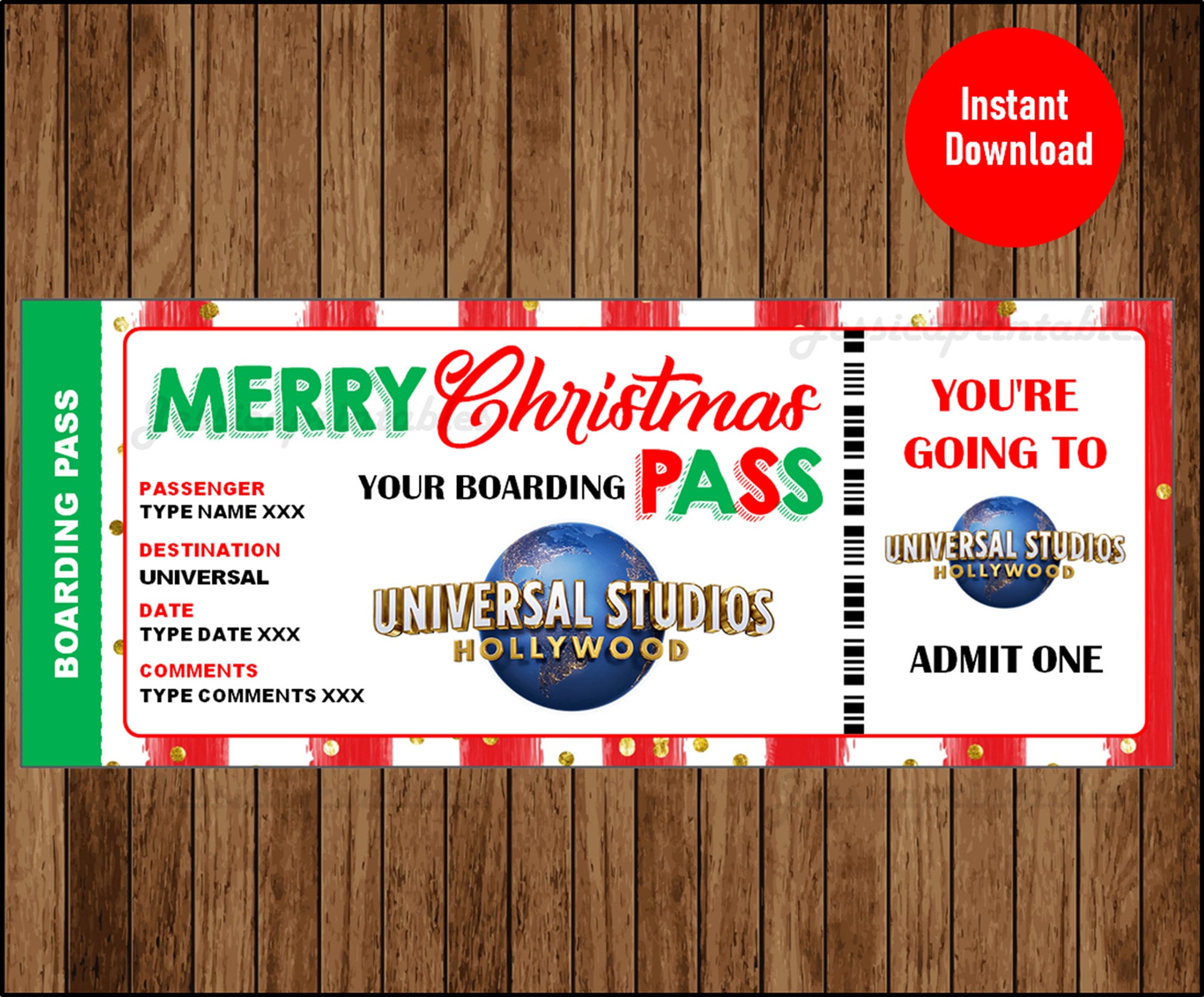 Islands of Adventure Surprise Trip Reveal Tickets // Adobe 