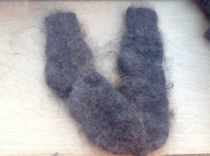 Goat fluff socks men/'s and women/'s Natural goat fluff Gift for Christmas Woolen down socks