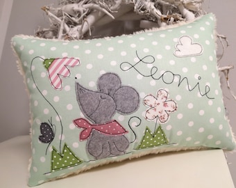 Pillow mouse name pillow cuddly pillow