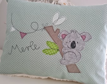 Pillow Koala name pillow cuddly pillow