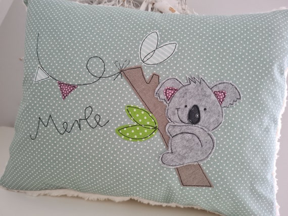 Almohada Koala nombre almohada almohada de peluche Etsy Espana