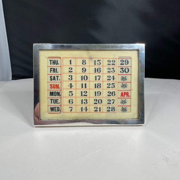 Vintage Desk Calendar - Etsy UK