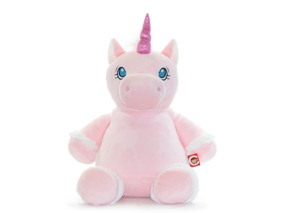 pink unicorn plush toy