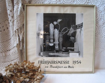 1954 - ankündigung der frühjahrsmesse***