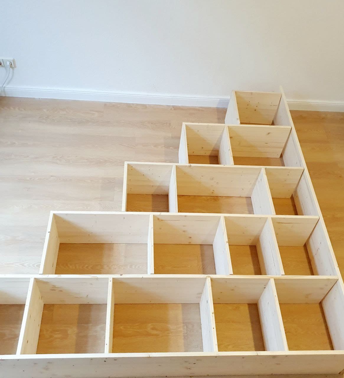 Wunderbar Treppenregal Fr Hochbett Ebenbild