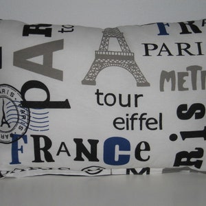 Gr. France Paris Tour Eiffel Decorative Pillow France