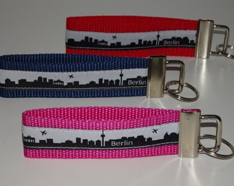 Longe SKYLINE BERLIN gris orange rose bleu foncé rouge