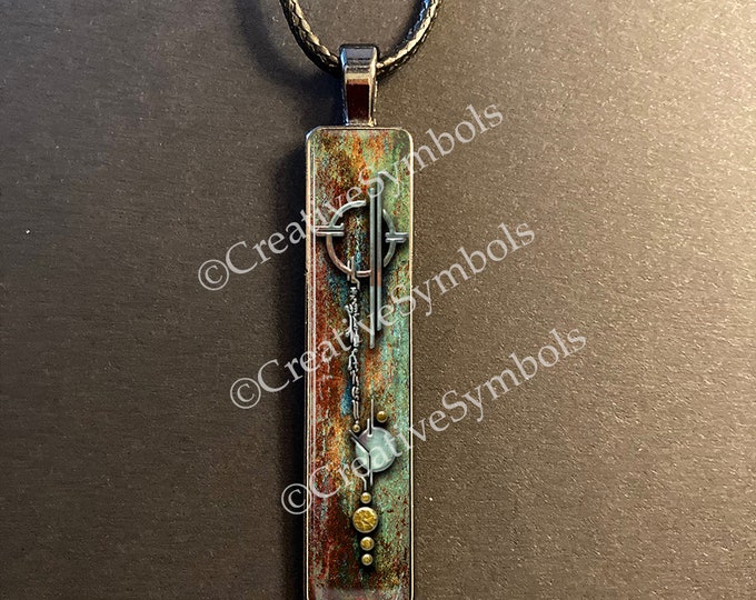 Lexa Back Tattoo Symbol From the 100 Series Resin Waterproof Etsy