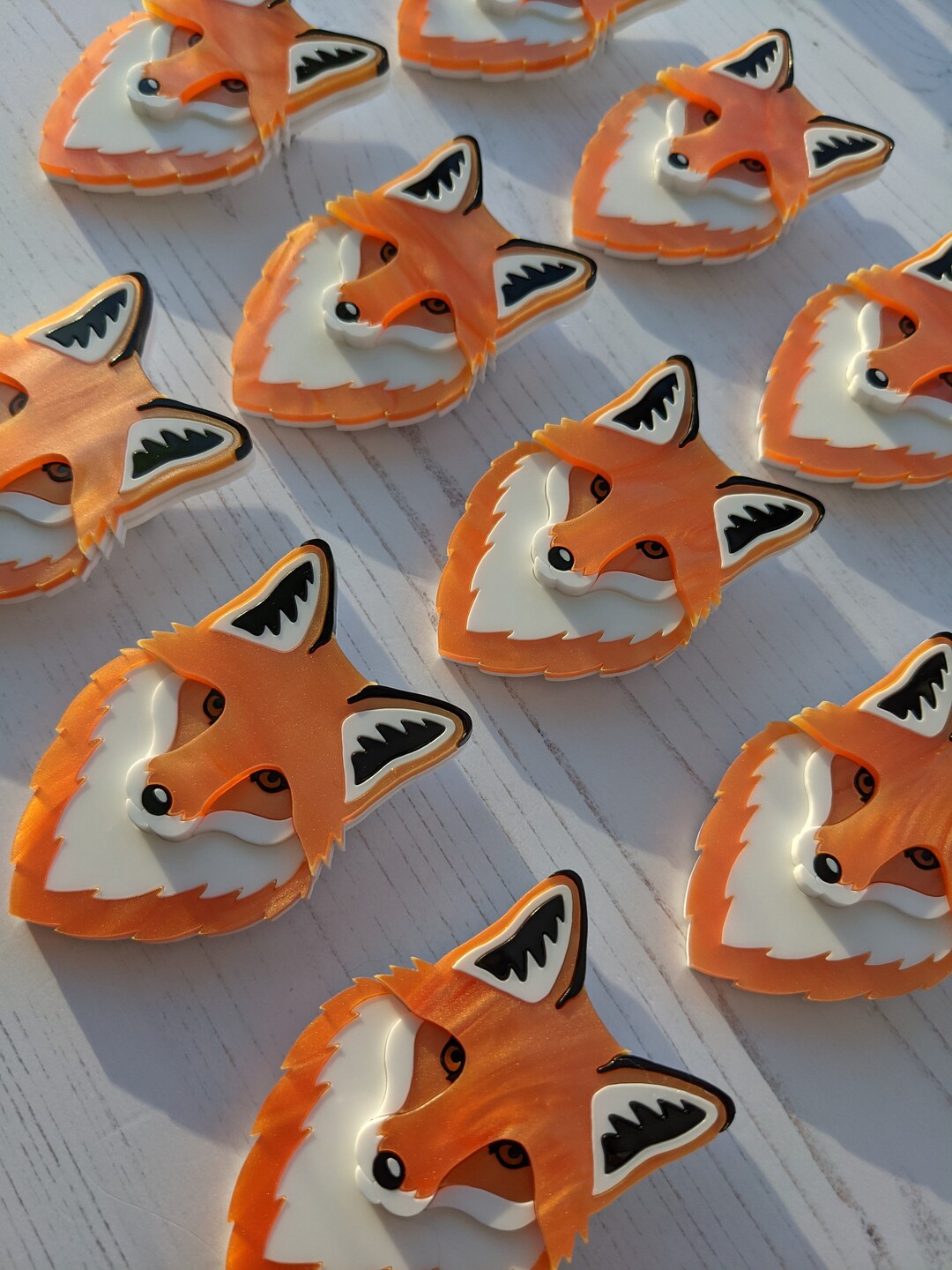 Broche Vintage Renard Signée Lea Stein Neuf Avec étiquettes | Broche Collector Emblématique Léa Stein