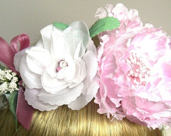 Unusual motto headband “Bavaria Girl Rosi”