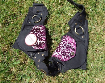 Hawanja 2 Belt bag Black/purple