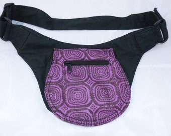 Hawanja Belt bag Black/purple