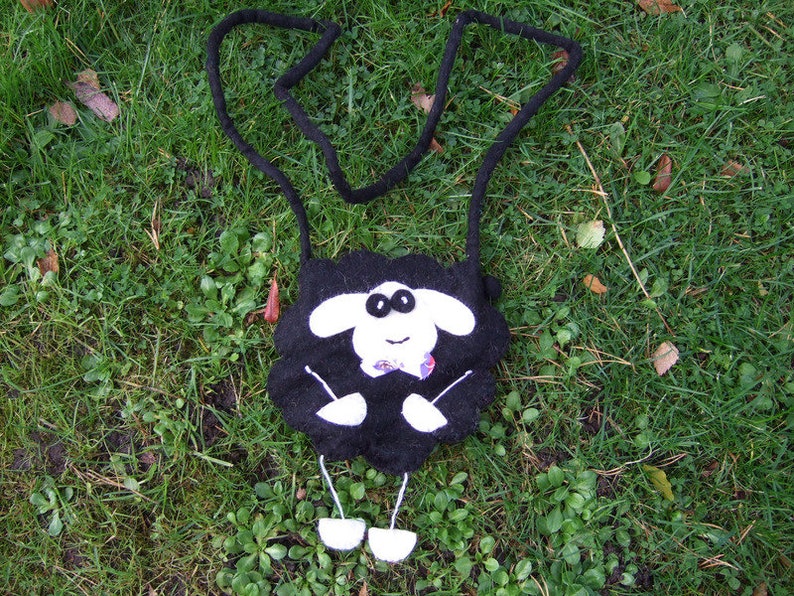 Hawanja enfants-feutre sac black sheep image 4