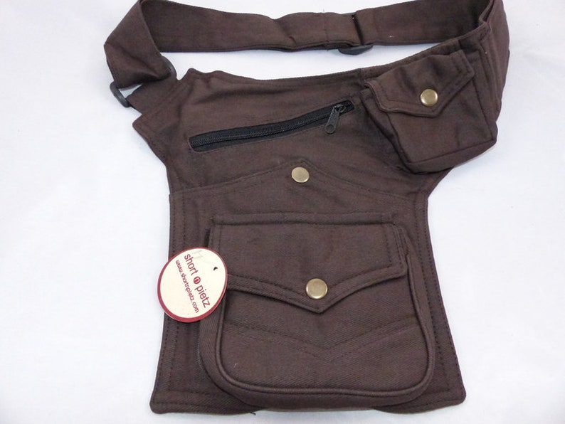 Hawanja Belt bag dark brown image 1