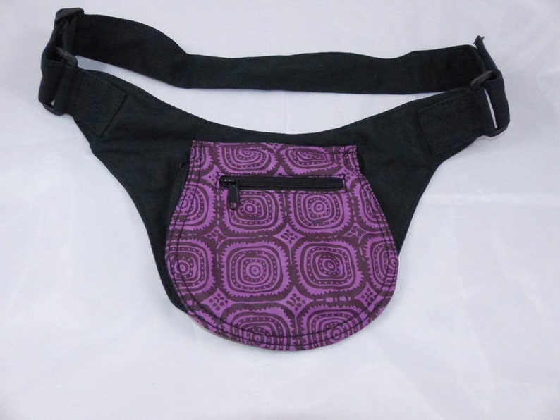 Hawanja ceinture sac noir/violet image 2