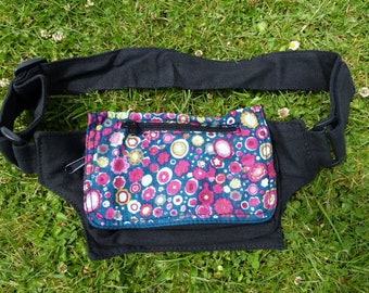 Hawanja Belt bag Black/colorful