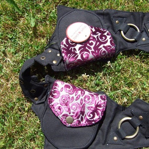 Hawanja 2 Belt bag Black/purple image 3