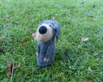 Hawanja Filzeierwärmer Hund grau