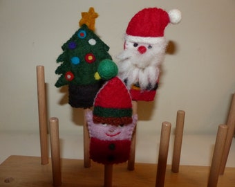 Hawanja Christmas Finger Puppet Set