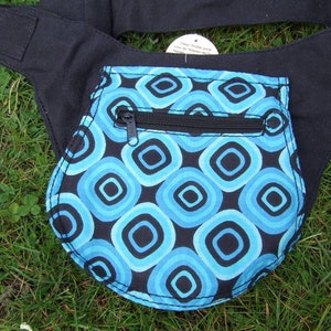 Hawanja ceinture sac noir/bleu image 2