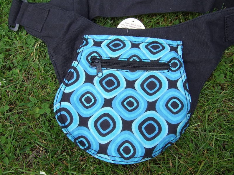 Hawanja Gürteltasche schwarz/blau Bild 2