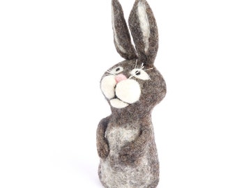 Hawanja felt egg warmer rabbit