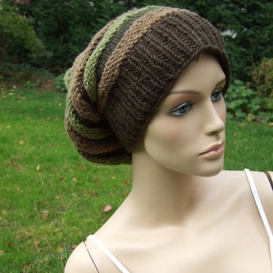 Hawanja bonnet en laine beanie vert image 4