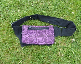 Hawanja Belt bag Black/purple