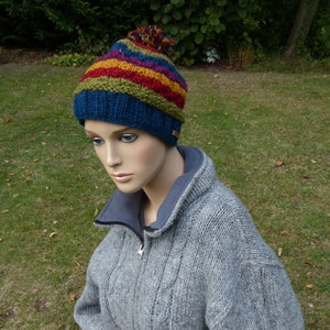 Hawanja wool lyane hat colorful