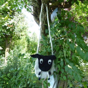 Mouton blanc/noir sac en feutre-Hawanja image 2