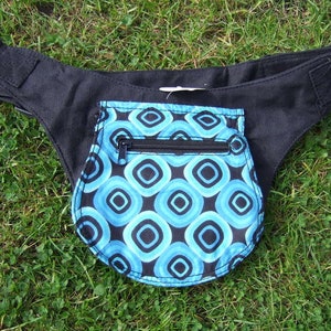 Hawanja ceinture sac noir/bleu image 1