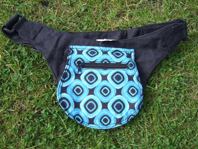 Hawanja ceinture sac noir/bleu image 1
