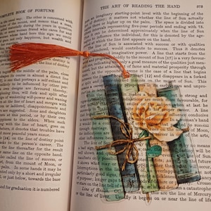 Bookmark // Country Rose // Roses // Books // Reader // Book Lover Gifts //