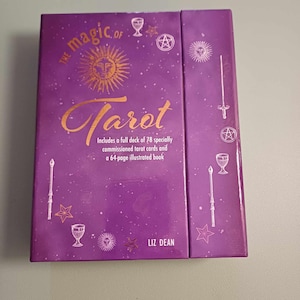 The Magic of Tarot // Tarot Deck // Guidebook // Tarot Cards // USED