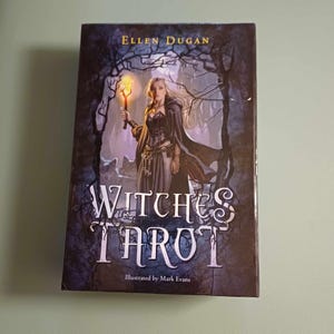 Das Hexen Tarot von Ellen Dugan. Ein 78-Karten-Deck mit dazugehörigen Anleitungen und Box - GEBRAUCHT